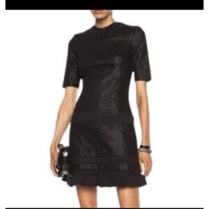 Kenzo Size large Black sparkle dress designer luxury
